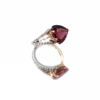 Pink Tourmaline Heritage Ring